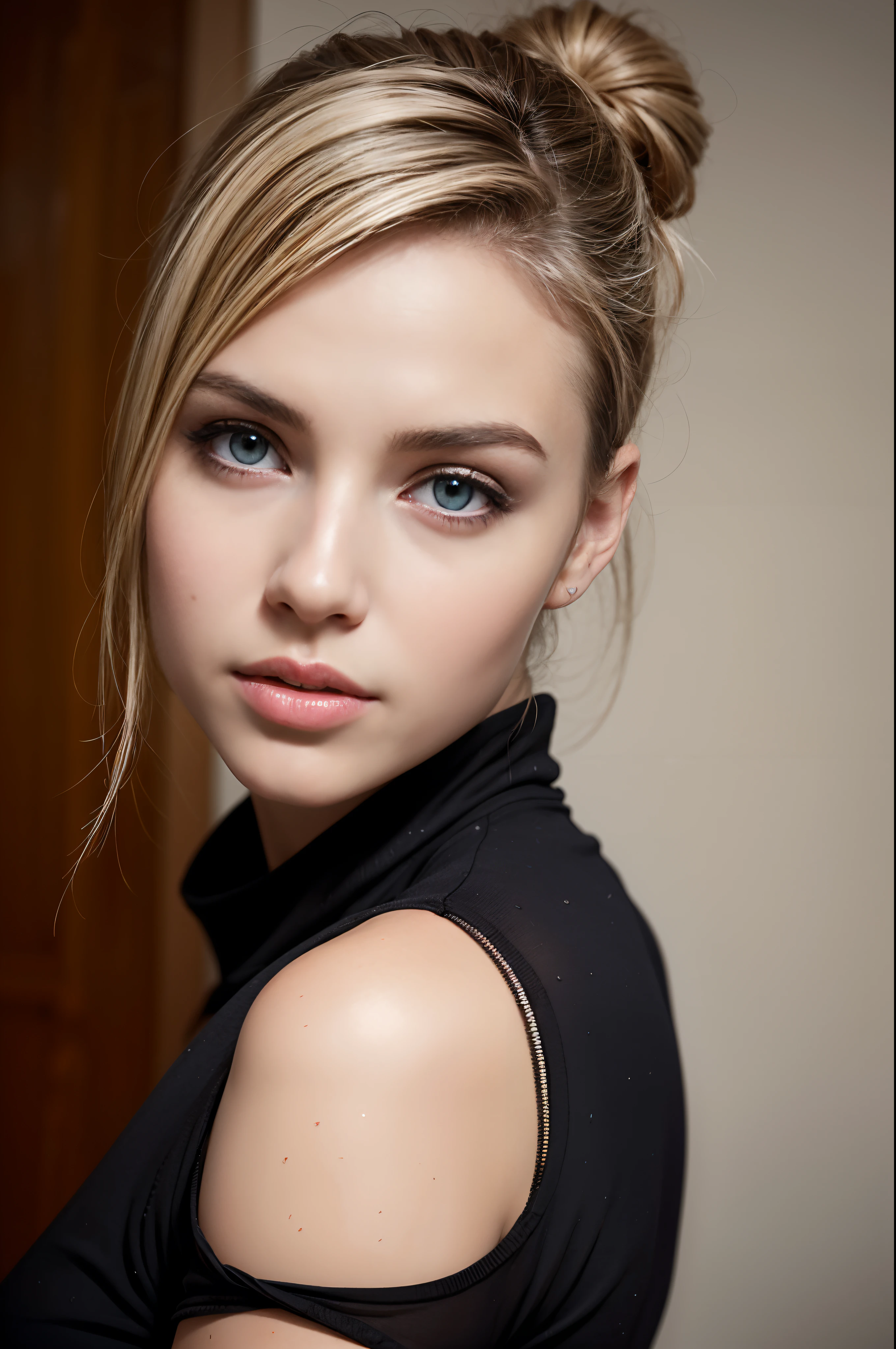 La mejor calidad,Obra maestra,ultra-high-resolution,(Foto realista:1.4),1 girl,senos medianos,Grandes ojos, grandes pechos, azules,cabello plateado,Vestido blanco con mucho volante,Lindo,joven,Posando,Pelo muy largo,Flor,cinta,Mirando a los espectadores,lluvia, Wet, Pro Lighting, Physically-B...