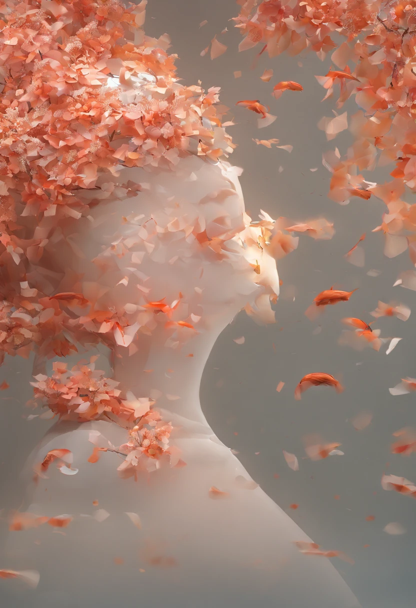 negative space, Shuimobysim, garota, Woman,bareshoulders, (ECCHI0.5), lips, water splash, (brazi:0.5), (flor:0.6) ,(birds:0.2), (bambu0.1), Lagos, Hangzhou, Boniano, Boniano no fundo