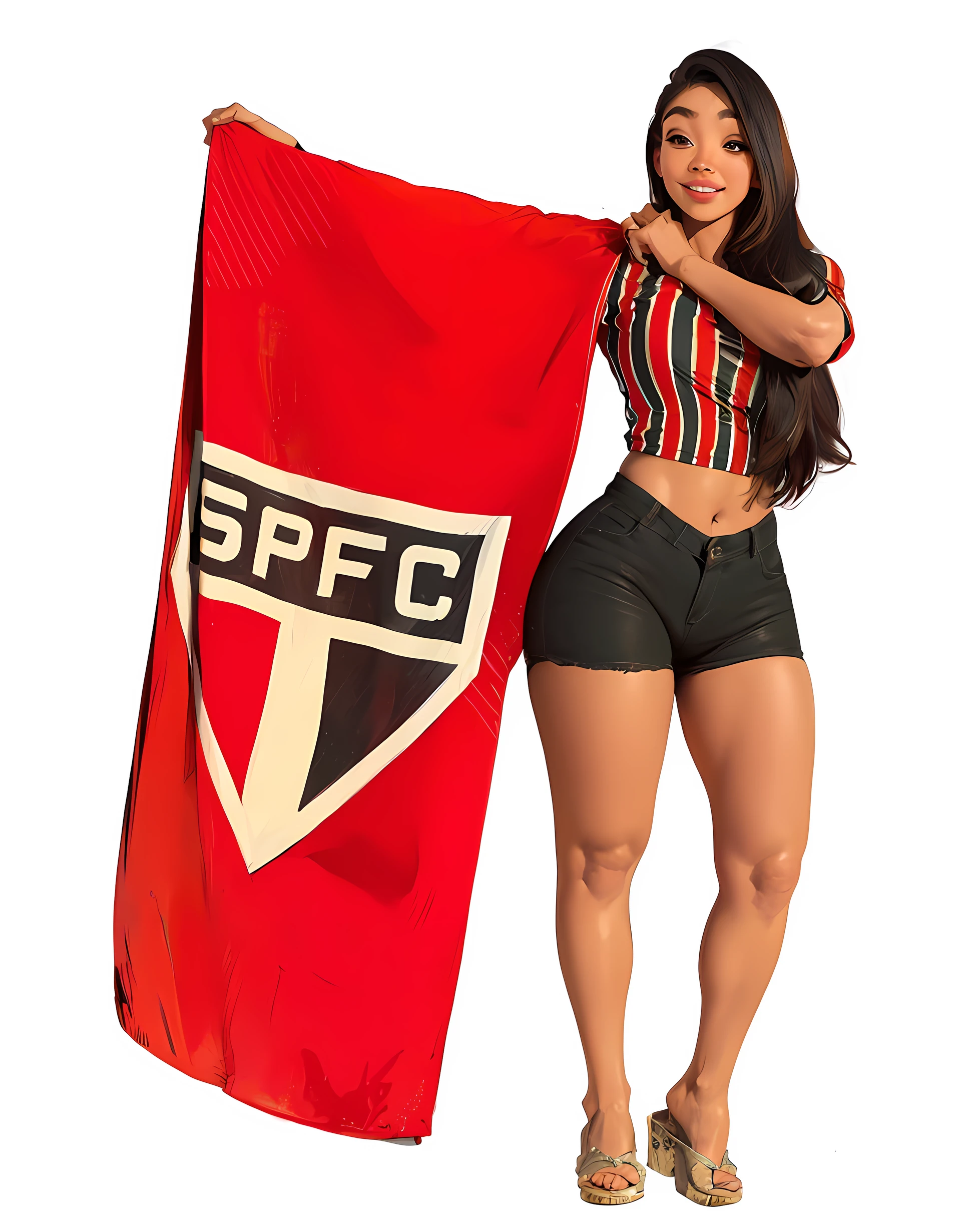 Foto crua de uma jovem quente em seu quarto, (sozinho), Beautiful, gorgeous, (Rosto detalhado:1.4), awesome body, ((peitos naturais muito grandes)), (clivagem profunda), magro, fofo, sexy, detalhes intrincados, (best quality, bem desenhado, corpo detalhado, Anatomia realista), well drawn hands, vestindo um top branco e shorts jeans booty, sorriso sedutor, contato visual, best quality, (hiperreal:1.2), (Realistic:1.4), textura de pele realista, Poros