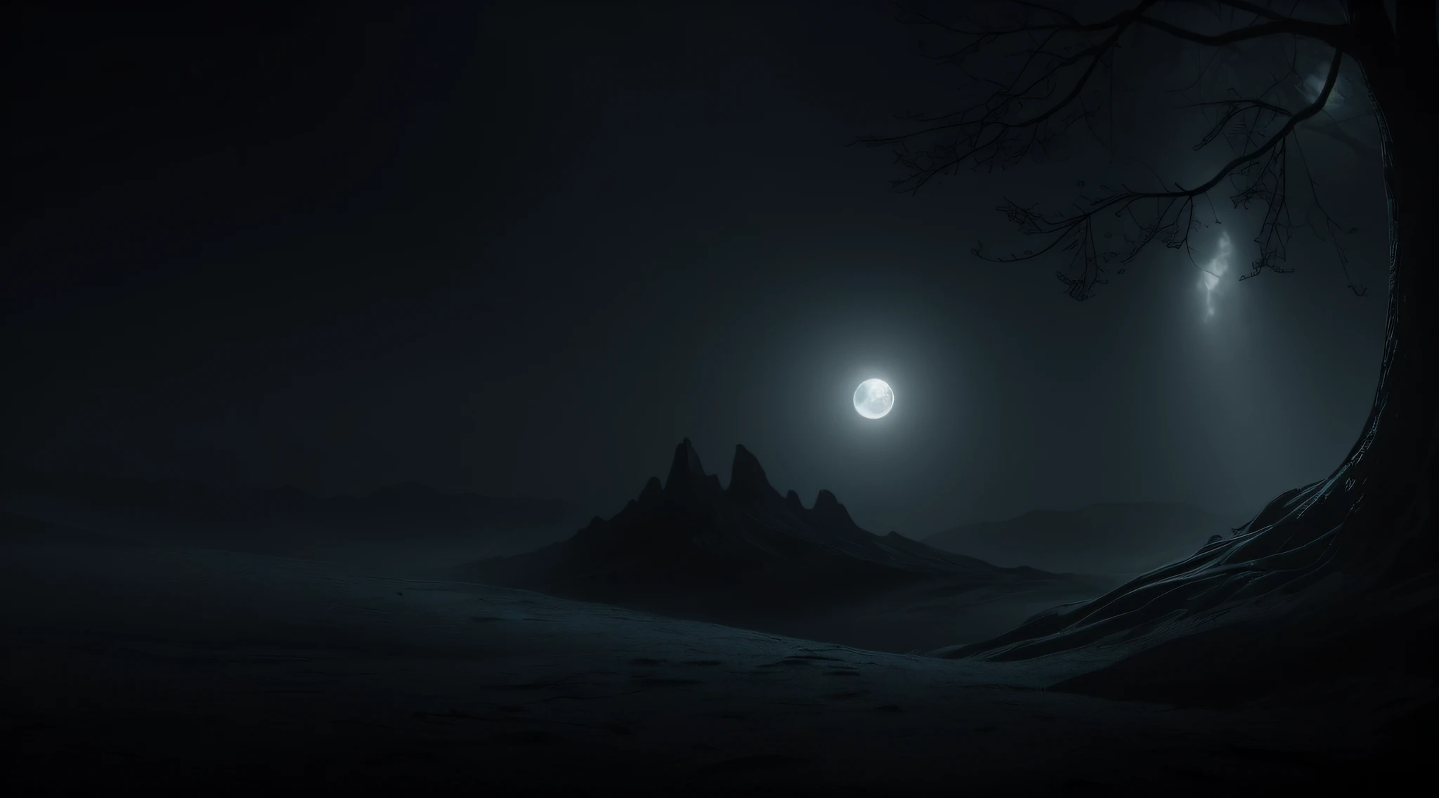 Design a banner image on a mysterious theme, mystical, a bit dark, Featured, with accents, There's a bit of cute detail