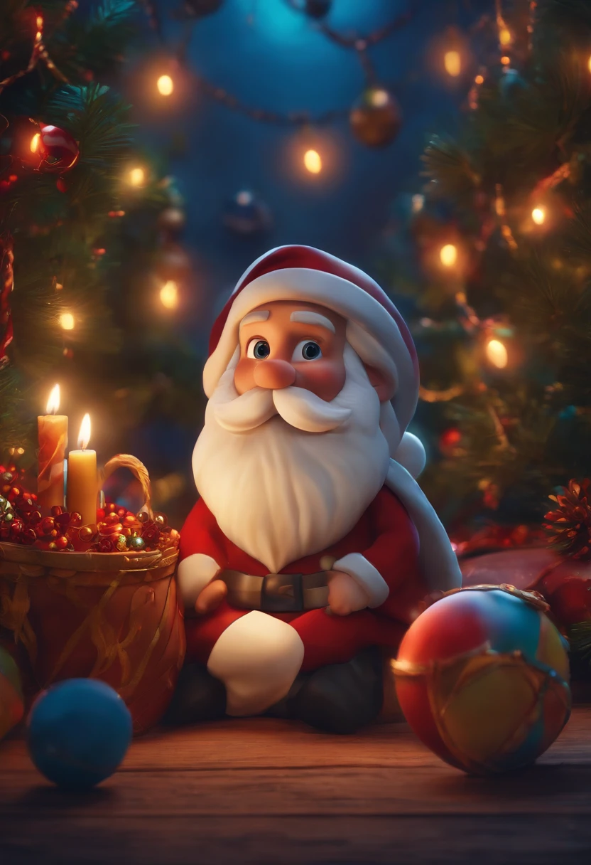 Baner estilo Pixar Santa Terezinha do menino Jesus