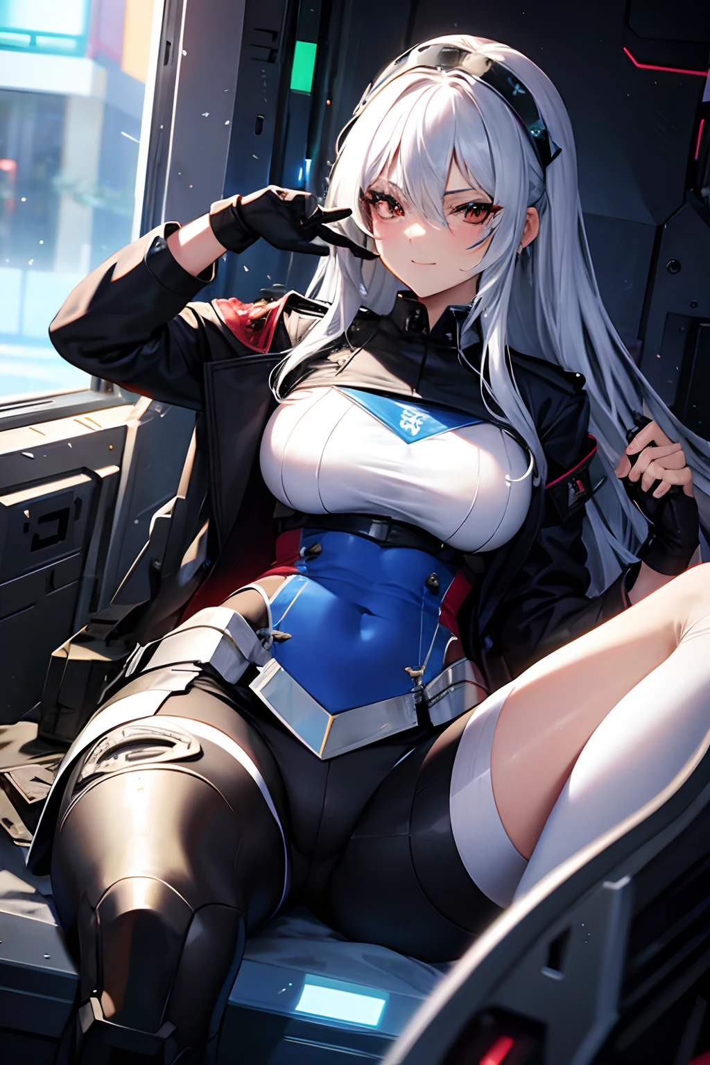 thug, goddess, robotic, smug, soldier, military, experimental