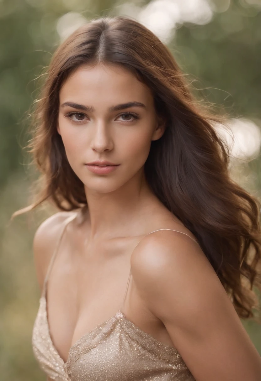 FEMME SEXY, 20 ans, mince, athletic, shiny tanned skin, Taille fine, cheveux bruns, Realstic, photographie, real, naturel