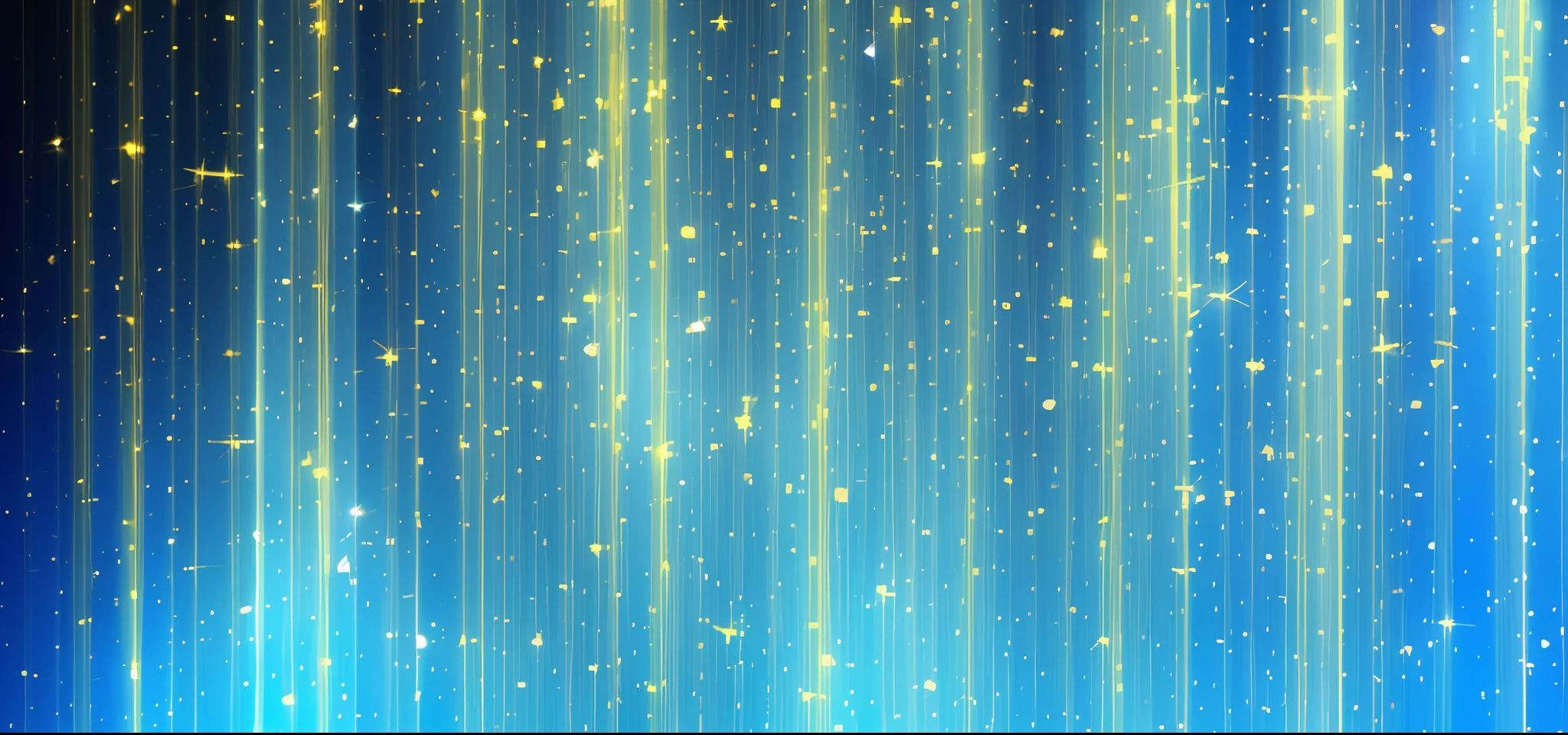 a close up of a blue and gold background with a light, glowing drapes, glowing tiny blue lines, shiny background, dark abstract background, glowing background lighting, an abstract spiritual background, particles light, 4 k vertical wallpaper, 4k vertical wallpaper, magical background, ethereal lights, light beams with dust, 8 k vertical wallpaper, 8k vertical wallpaper