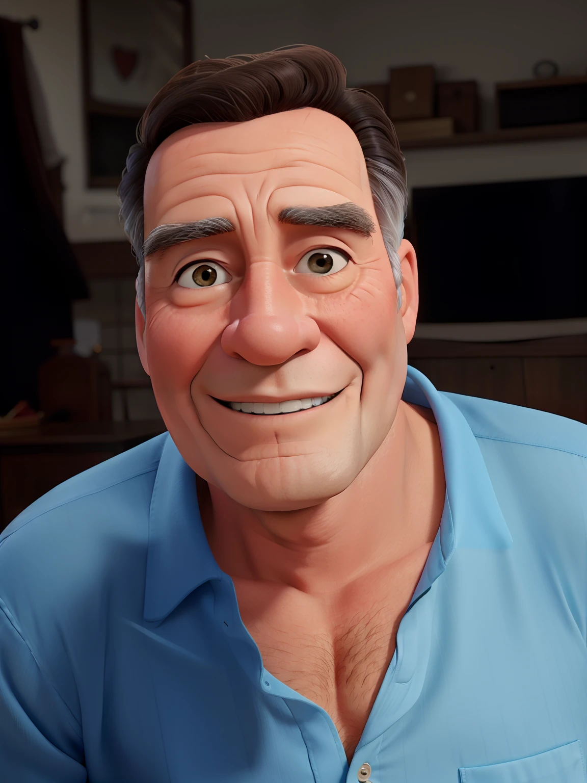 Um homem de 68 anos, melhor qualidade