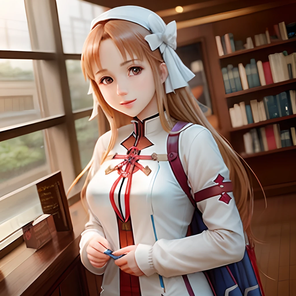 Asuna da biblioteca