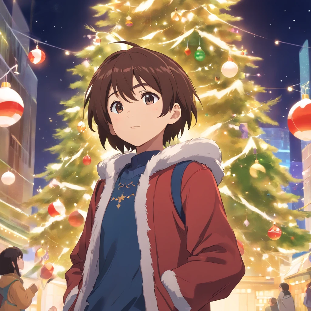 Imagem de um papai noel mais em forma de png