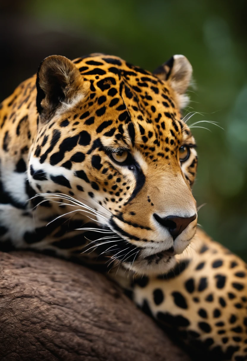 Image of a Jaguar in Pixar format