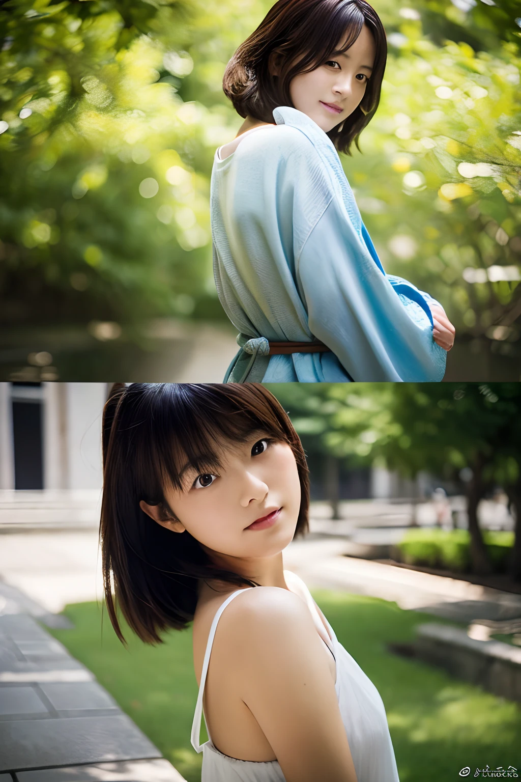 top-quality、masterpiece、超A high resolution、(photographrealistic:1.4)、1girl in、looking at the viewers、A Japanese Lady、Asuka Saito、