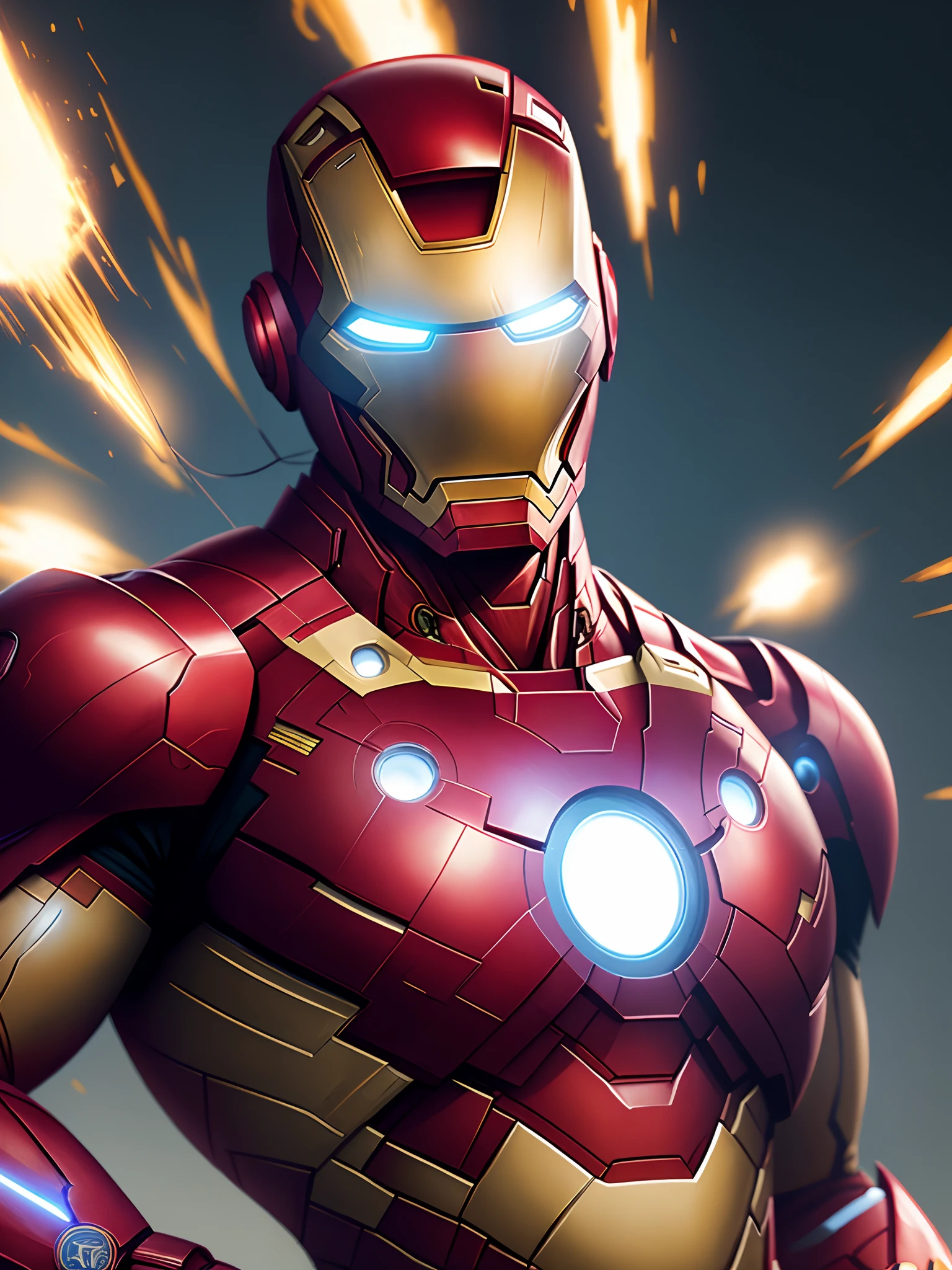 Iron man tue Thanos avec une raquette de badminton