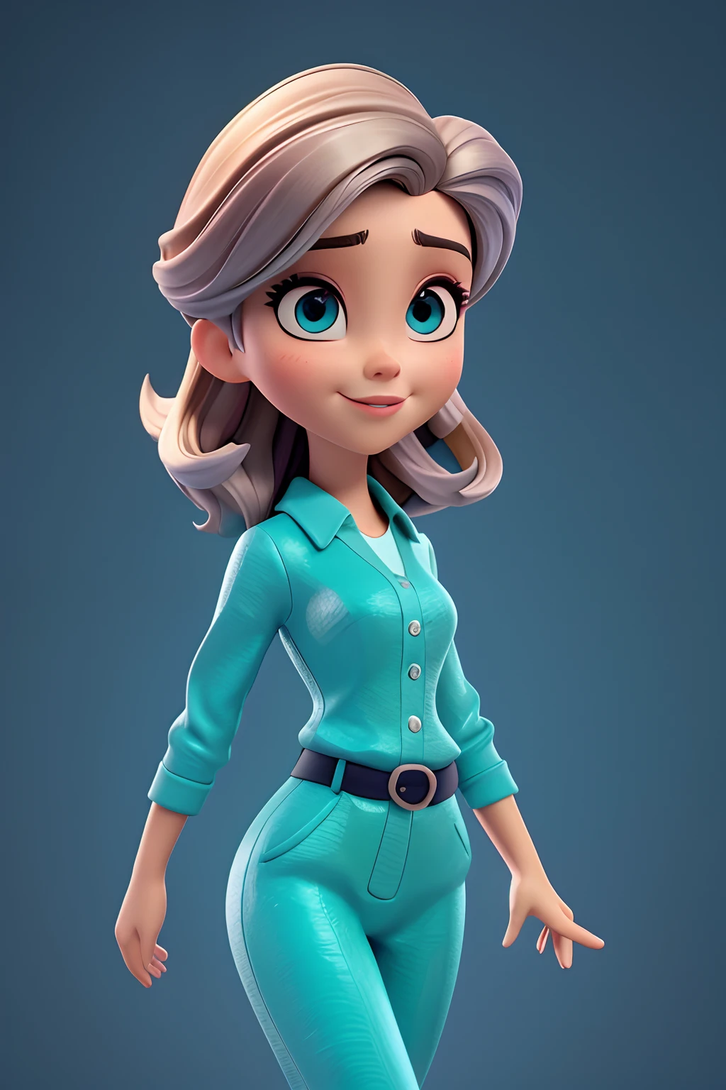 (best quality,4k,HDR),Estilo Pixar,Jovem de 26 anos,Retrato natural,deslumbrantes olhos verdes,pele clara,cabelos pretos lisos,Businesswoman,terno preto formal,beautiful face,Delicate features,lovely smile,postura confiante,iluminada pela luz suave do dia,fundo do horizonte da cidade,sombras sutis,dynamic compositing,cores vibrantes,meticulous attention to detail,Playful behavior, mas profissional,atmosfera acolhedora e convidativa,Flawless rendering,Texturas realistas,ultra-detailed facial expression,Expressive eyes and lips,olhos cintilantes com uma pitada de travessura,fios de cabelo macios e brilhantes,Subtle makeup enhancing your natural beauty,terno perfeitamente adaptado acentuando sua figura,sofisticado, but affordable,Creative and inspiring spirit,Portrait Capturing Your Ambition and Determination,Intense focus and movement in your eyes,movimento gracioso e postura equilibrada,Creating a sense of movement and energy in the artwork,Breathtaking clarity and sharpness,efeito tridimensional imersivo,perfect lighting,Illuminating your features in a flattering way,paleta de cores equilibrada e refinada,com estalos de tons vibrantes,melhorar o impacto visual geral,Finding the right balance between realism and stylization,showing her in a moment of triumph and confidence,uma obra-prima atemporal,showcasing the beauty and strength of the modern woman.