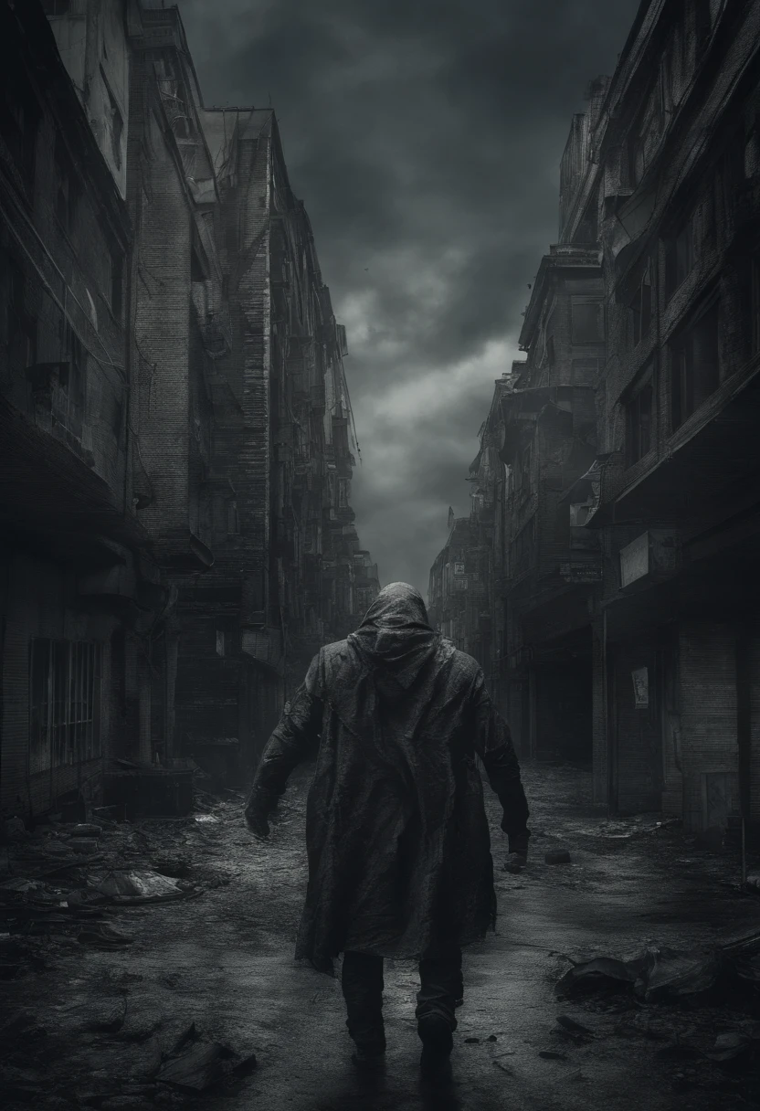 Personaje Jason vohrees , ciudad,8k,4k,hdr