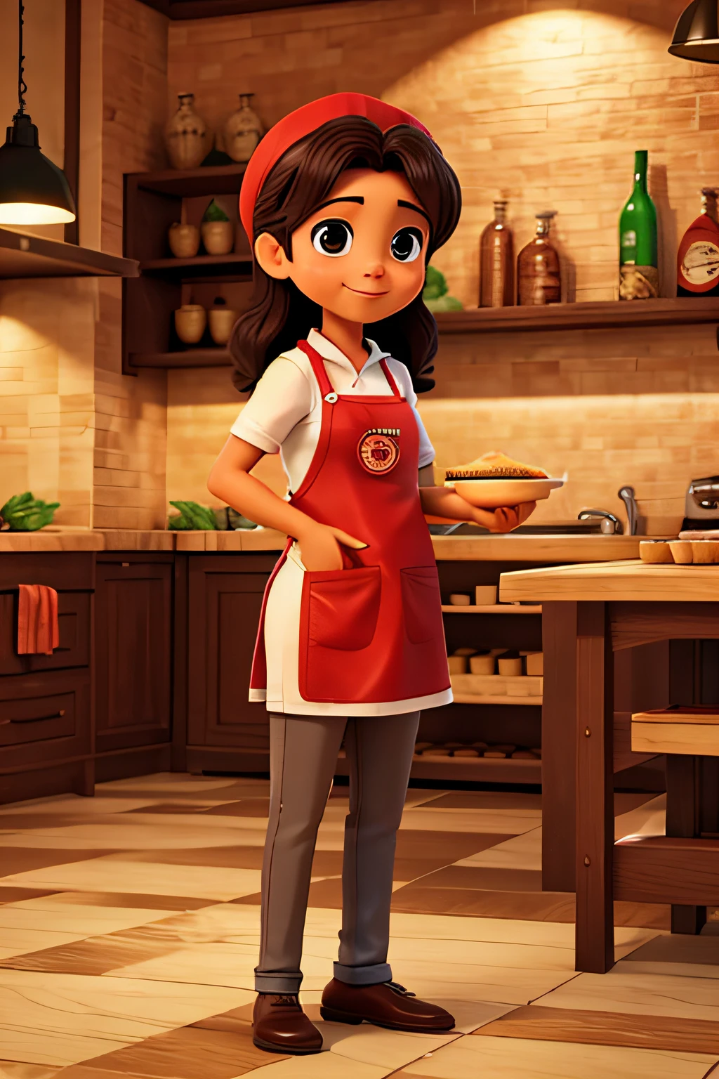 cozinha de pizzaria