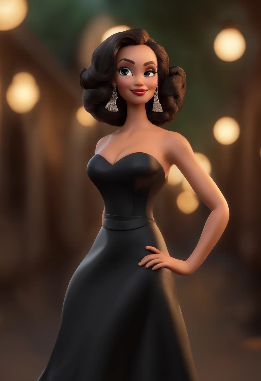 Personagem de desenho animado de uma mulher, etnia negra clara, cabelo liso loiro, confeiteira, trabalhando em um bolo, bolo grande, animation character, Caractere estilizado, animation style rendering, 3D estilizado, 3 d render stylized, toon render keyshot, Personagem 3D, Personagem 3D, 3d rendering stylized, 3 d character render, personagem de desenho animado, (Estilo Pixar) (master part:1.2) (Bokeh) (melhor qualidade) (pele detalhada) (textura detalhada) (8k) (argila) (Cinematic lighting) (foco nítido