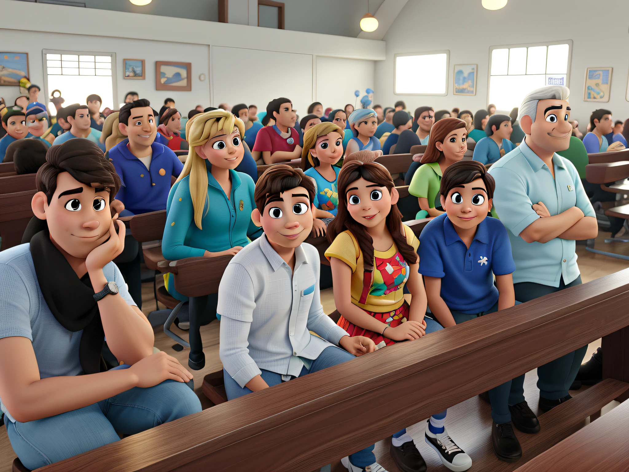 Estilo Disney Pixar. alta resolução, alta qualidade.