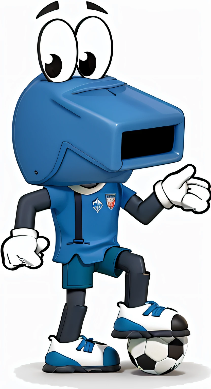 sou um mascote de futebol