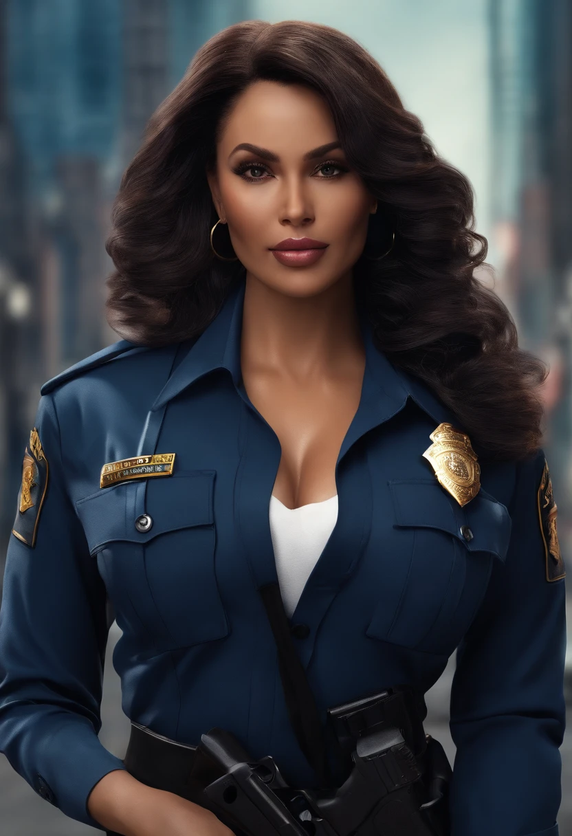 Excellent quality,full body, realist, police uniform, big bulge