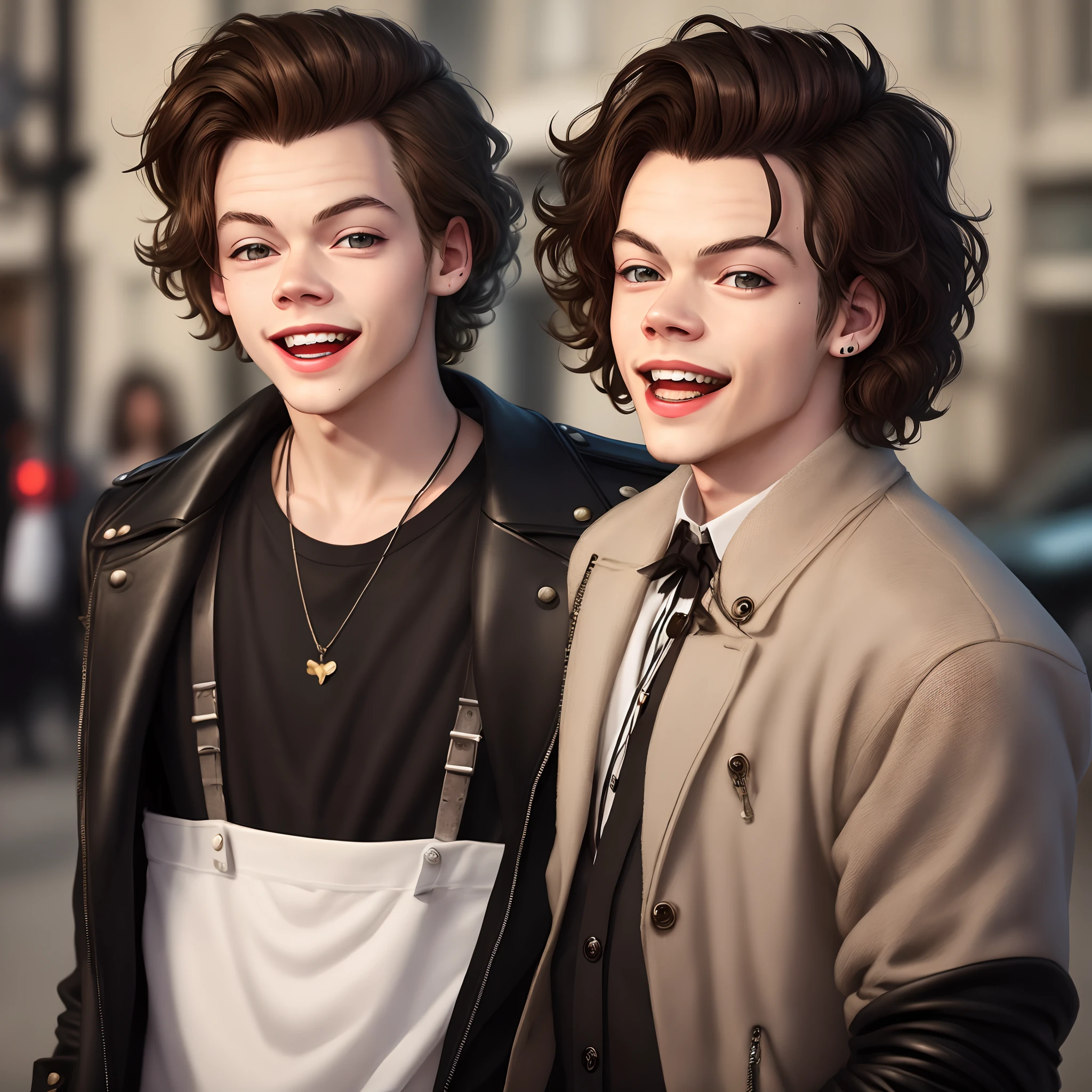 Harry Styles with grills