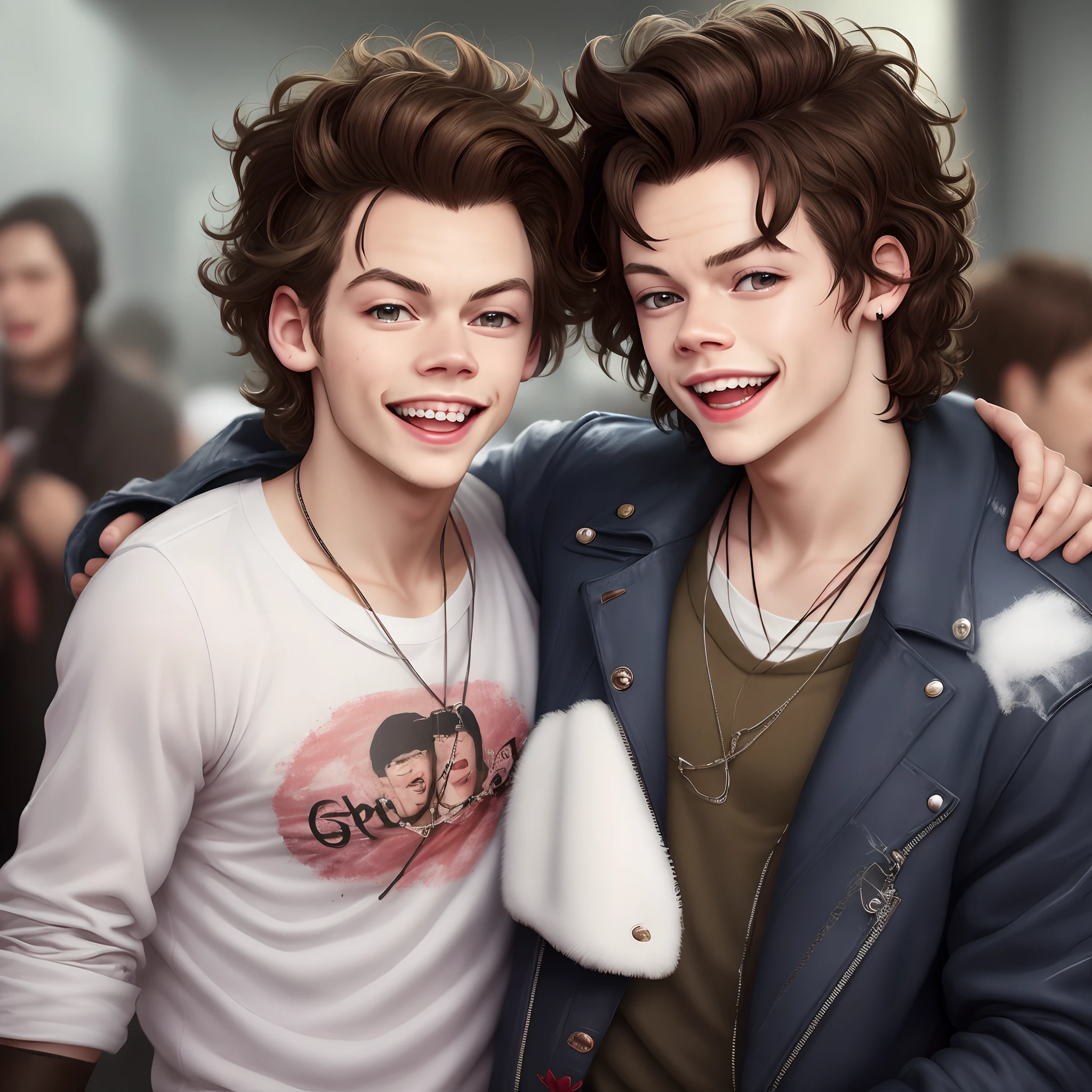 Harry Styles with grills