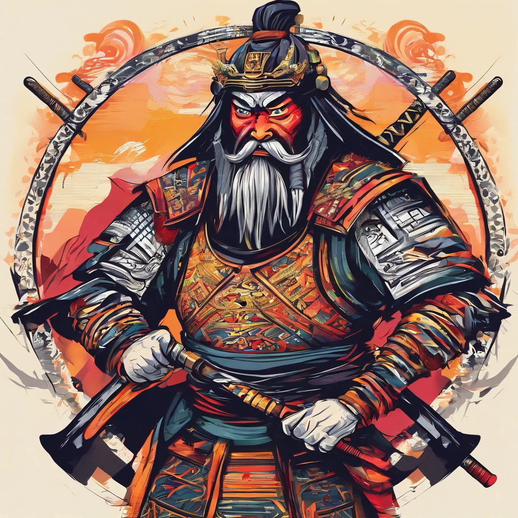 Samurai, Malhado Celestial, master part, Melhor Qualidade Dourada