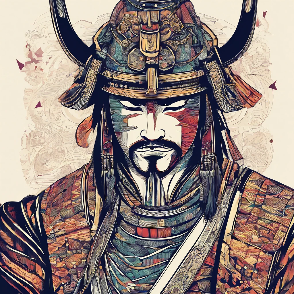 Samurai, Malhado Celestial, master part, Melhor Qualidade Dourada preto