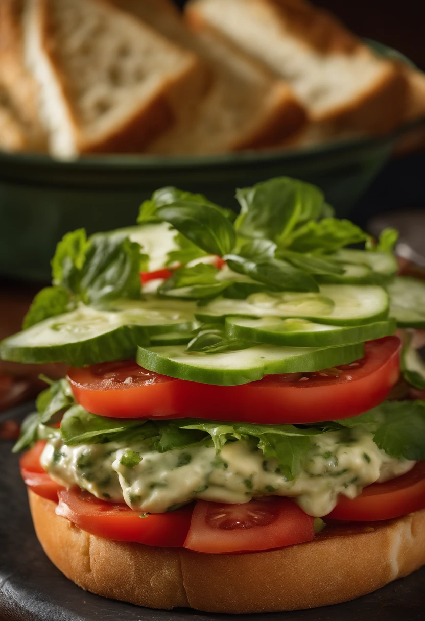 humburguer com salada verde,tomate vermelho,queijo derretido,coke