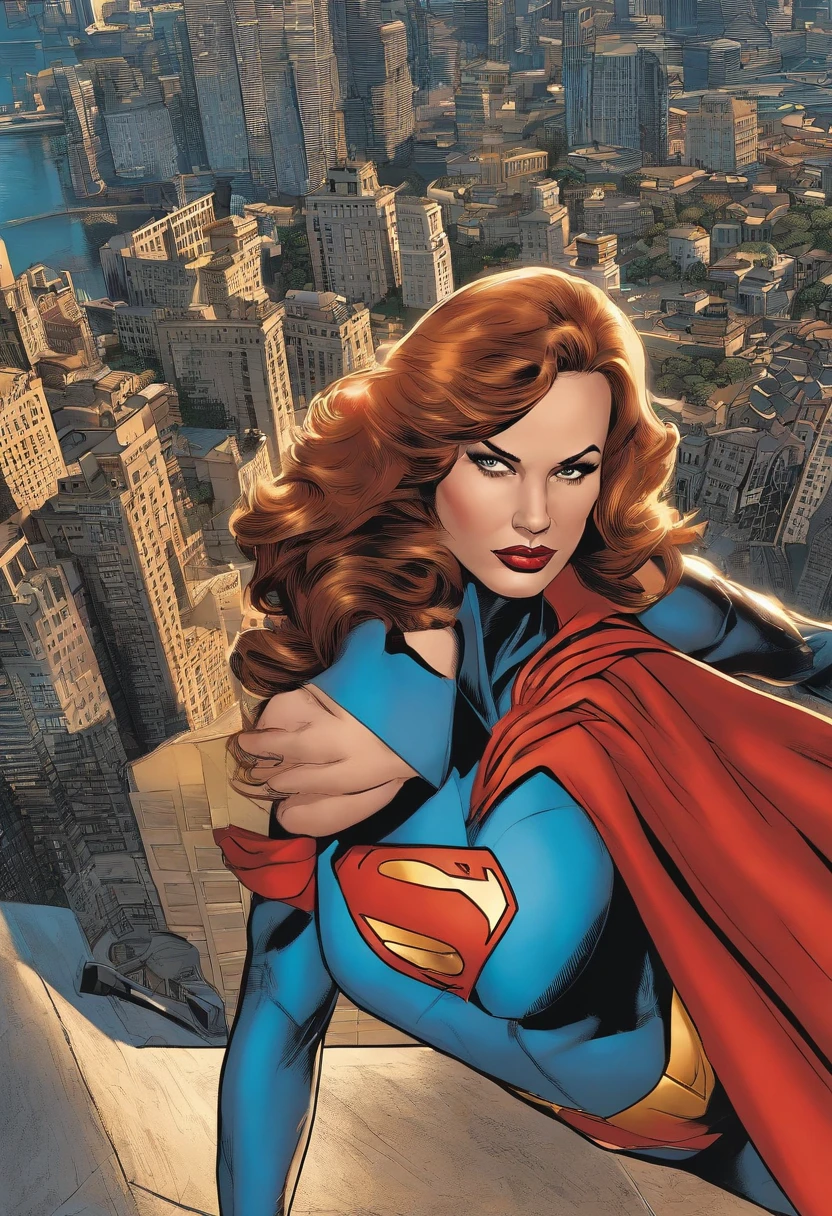 masterpiece, best quality ,Female Superhero, Superheroine, City, Saving, Rescue, Hero, Power, Strength, Courage, Justice, Crime-fighting, Vigilante, Action, Adventure, Superpowers, Caped Crusader, Superhuman, Protector, Saviour, Metropolis, Urban, Skyline, Buildings, Victory, Emblem, Costume, Mask, Secret Identity, Courageous, Dynamic, Fearless, Iconic, Mighty, Battle, Epic, Superhero Team, Nemesis, Super Villain, Heroic Deeds, Defending, Justice League.