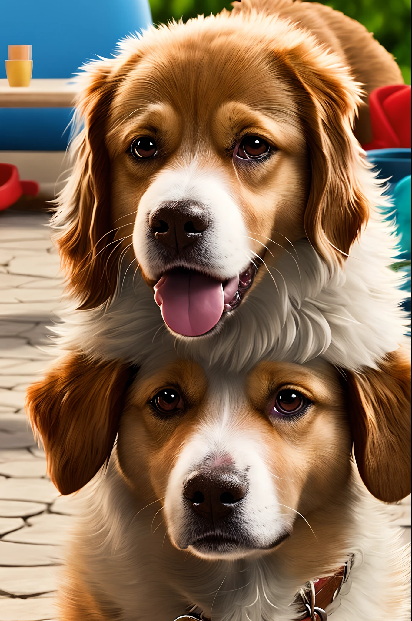 A Disney pixar movie with a dog called biagio