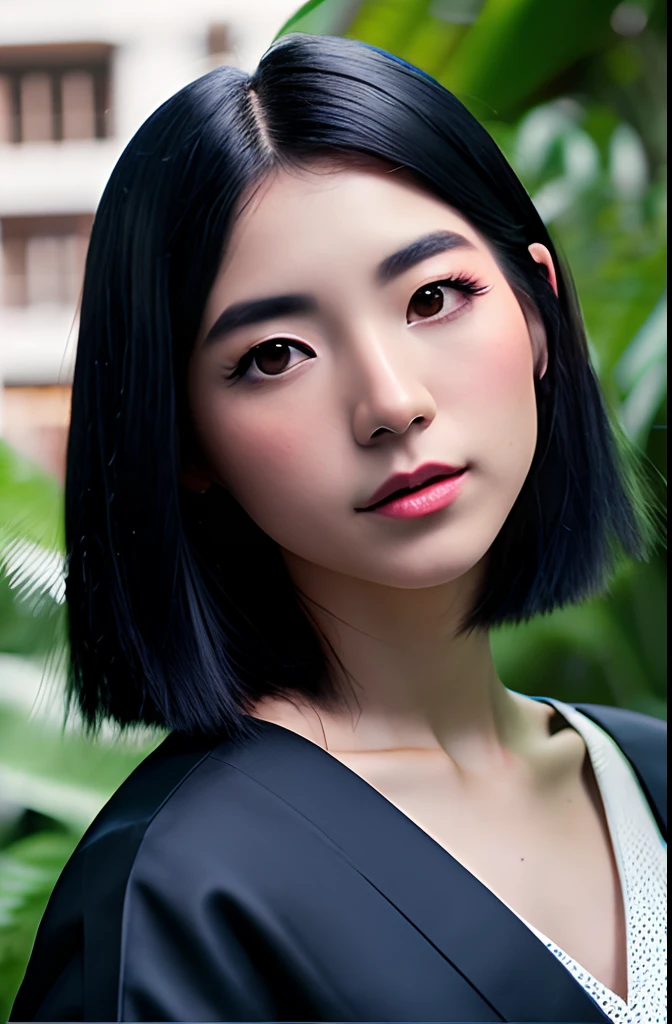 Foto RAW, foto de retrato de una geisha joven, Ropa rasgada, expuesto , cabello largo y suelto, cana, Pale skin, cuerpo delgado, barro en la cara, piel sudorosa, El fondo son las ruinas de la ciudad, (Piel alta y detallada:1.2), 8k UHD, DSLR, Soft lighting, alta calidad, Film grain, Fujifilm XT3