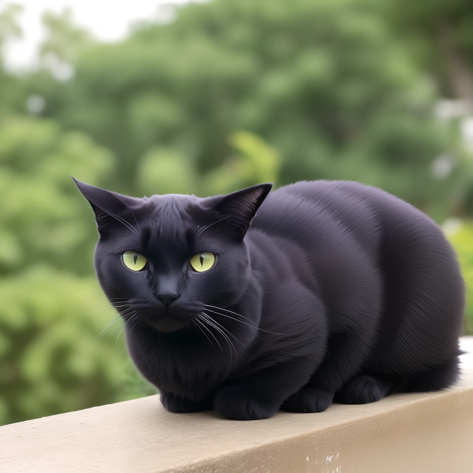 There's a black cat sitting on a ledge outside, gato preto, O Deus das Trevas dos Gatos, vestido de preto, bela imagem de vira-lata, Prateleira preta, foto de um gato, um bonito, preto sobre preto, gatos pretos, senta-se em um telhado, in a menacing pose, Tem um olhar penetrante, gato bonito, Directed by: Niko Henrichon