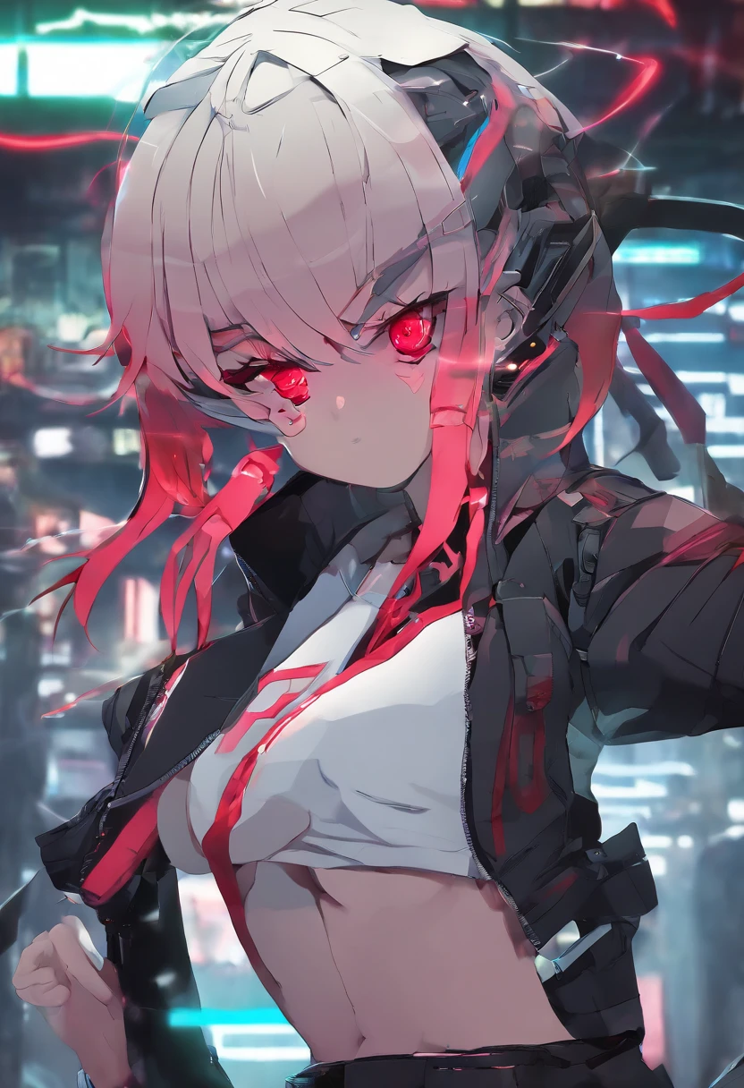 chisatonishikigi, nishikigi chisato, short hair, bangs, blonde hair, (red eyes:1.5), hair ribbon, one side up, bob cut, open mouth, BREAK ribben, neck ribbon, naked , , BREAK outdoors, city, BREAK looking at viewer, (cowboy shot:1.5), BREAK (masterpiece:1.2), best quality, high resolution, unity 8k wallpaper, (illustration:0.8), (beautiful detailed eyes:1.6), extremely detailed face, perfect lighting, extremely detailed CG, (perfect hands, perfect anatomy),