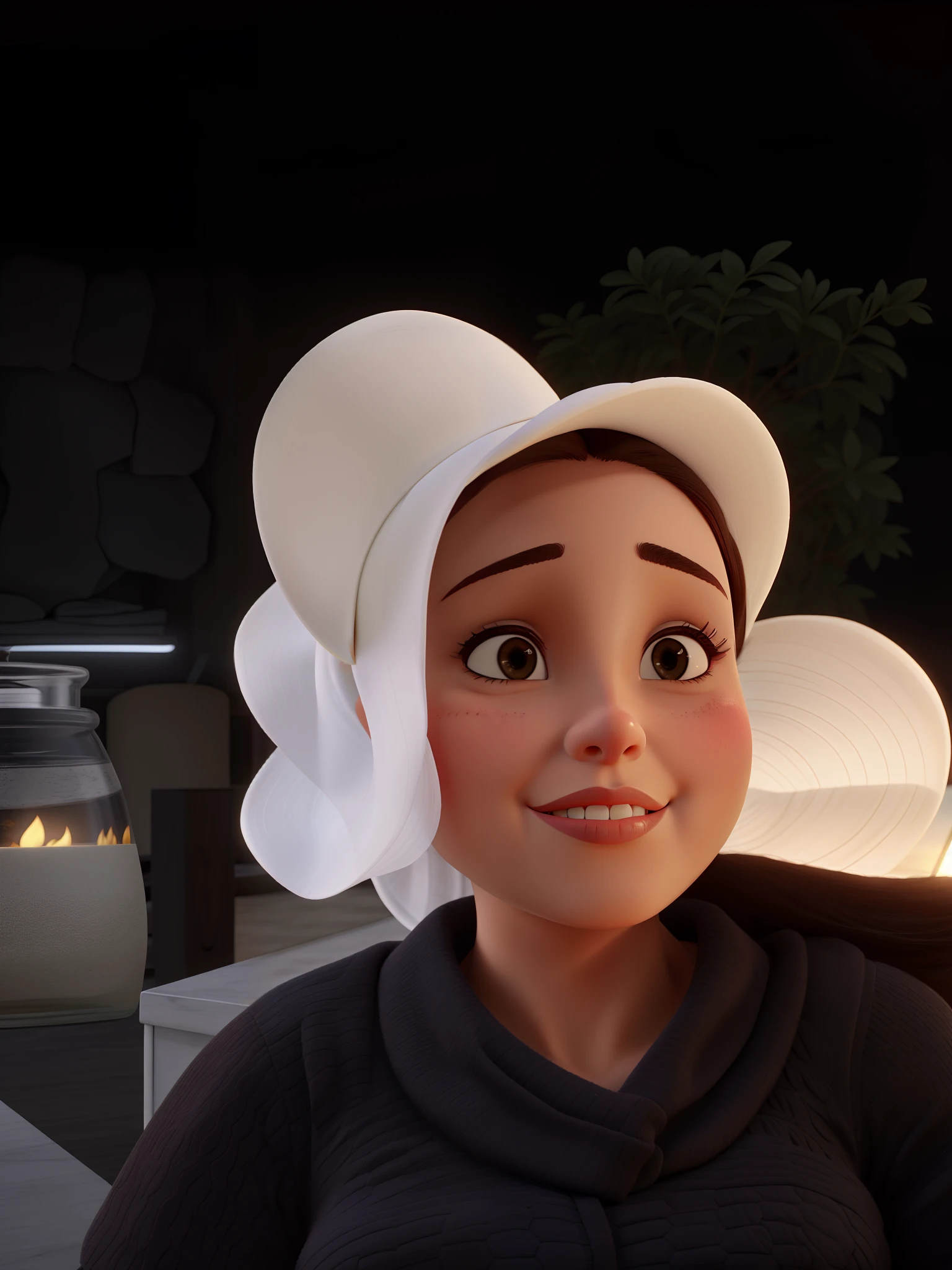 Mulher linda, fofinha, pele clara, olhos castanhos claros,