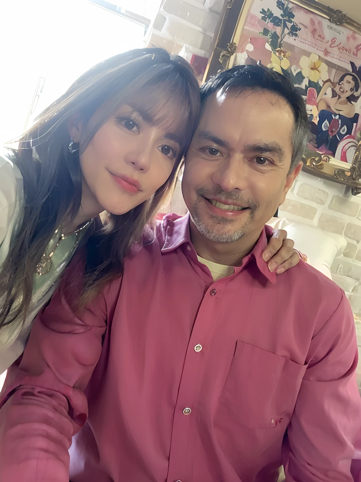 there is a man and a woman that are posing for a picture, par, Casal feliz, Mulher de 30 anos de Cuba, imagem de perfil, Postagem no Reddit, José Moncada, foto do perfil, momma and papa, Lovely couple, com ela longa, Imagem, Jose Miguel Romano Francisca, WPOL e Sarasti, Mulher de 30 anos