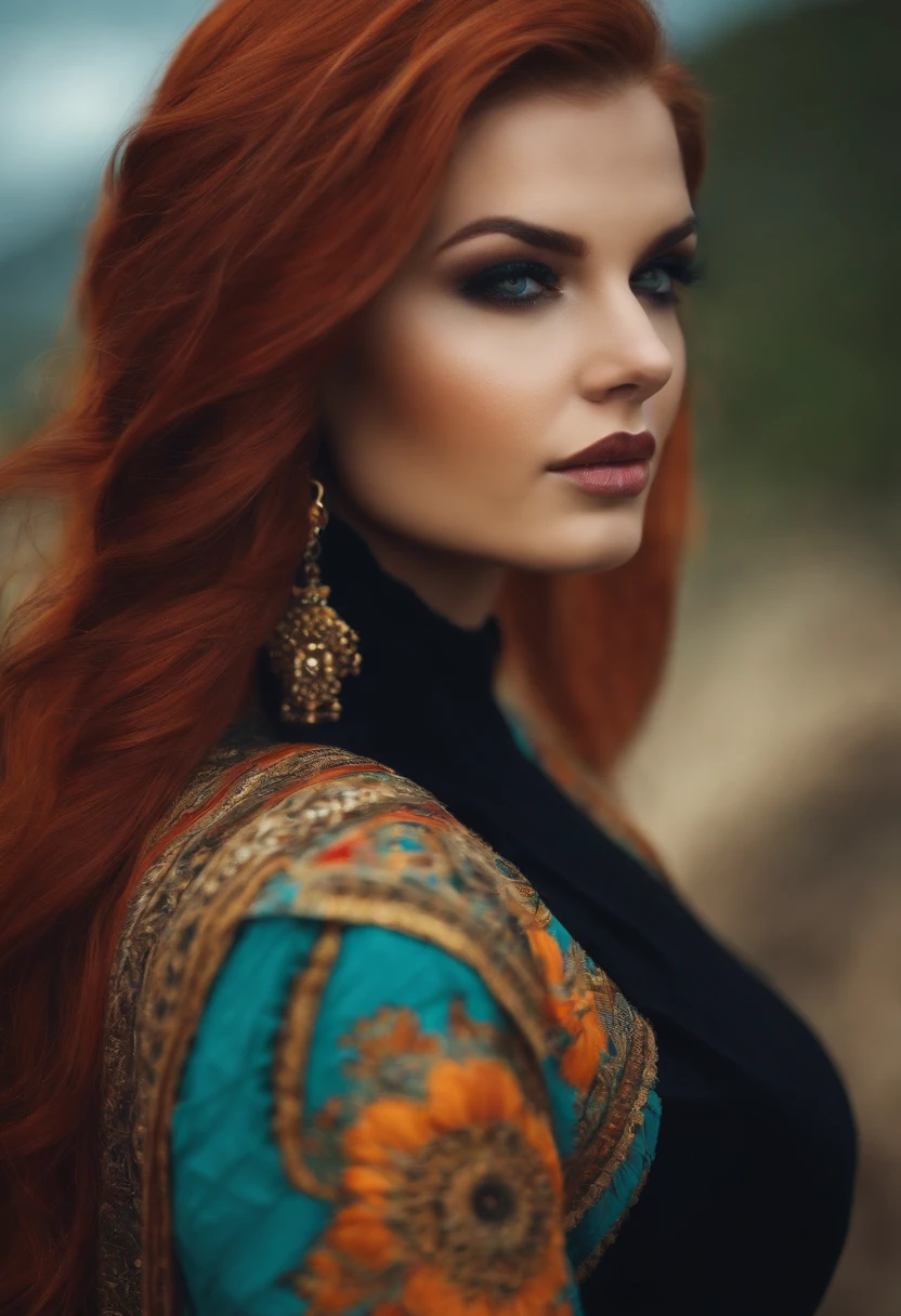 Girl waist length hair shaved