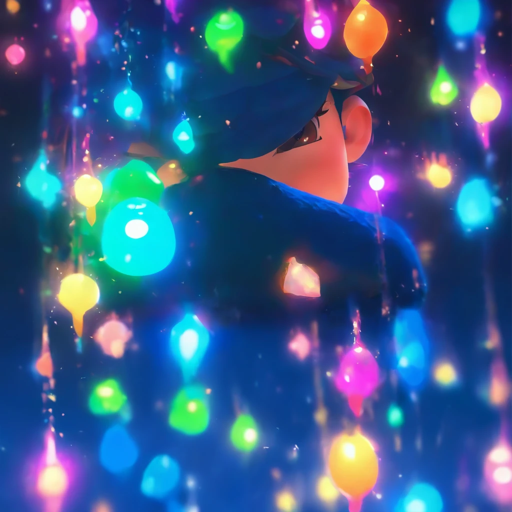 (Estilo Pixar),Modelo de quarto pequeno aconchegante, Modelo de personagem em miniatura, fonte de luz da direita para a esquerda, Rum lighting, fonte de luz da direita para a esquerda, (ISO distance vision), (de cima para baixo), Realistic proportions, Post-processing, ((perspectiva ortogonal)), Super Detalhe, Realistic, super realistic, photoreal render, Cor irridescent, Glitters