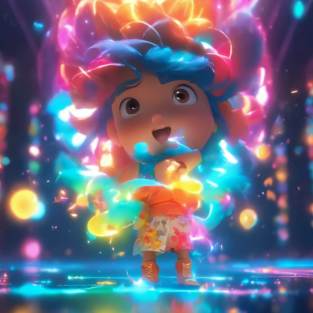 (Estilo Pixar),Modelo de quarto pequeno aconchegante, Modelo de personagem em miniatura, fonte de luz da direita para a esquerda, Rum lighting, fonte de luz da direita para a esquerda, (ISO distance vision), (de cima para baixo), Realistic proportions, Post-processing, ((perspectiva ortogonal)), Super Detalhe, Realistic, super realistic, photoreal render, Cor irridescent, Glitters