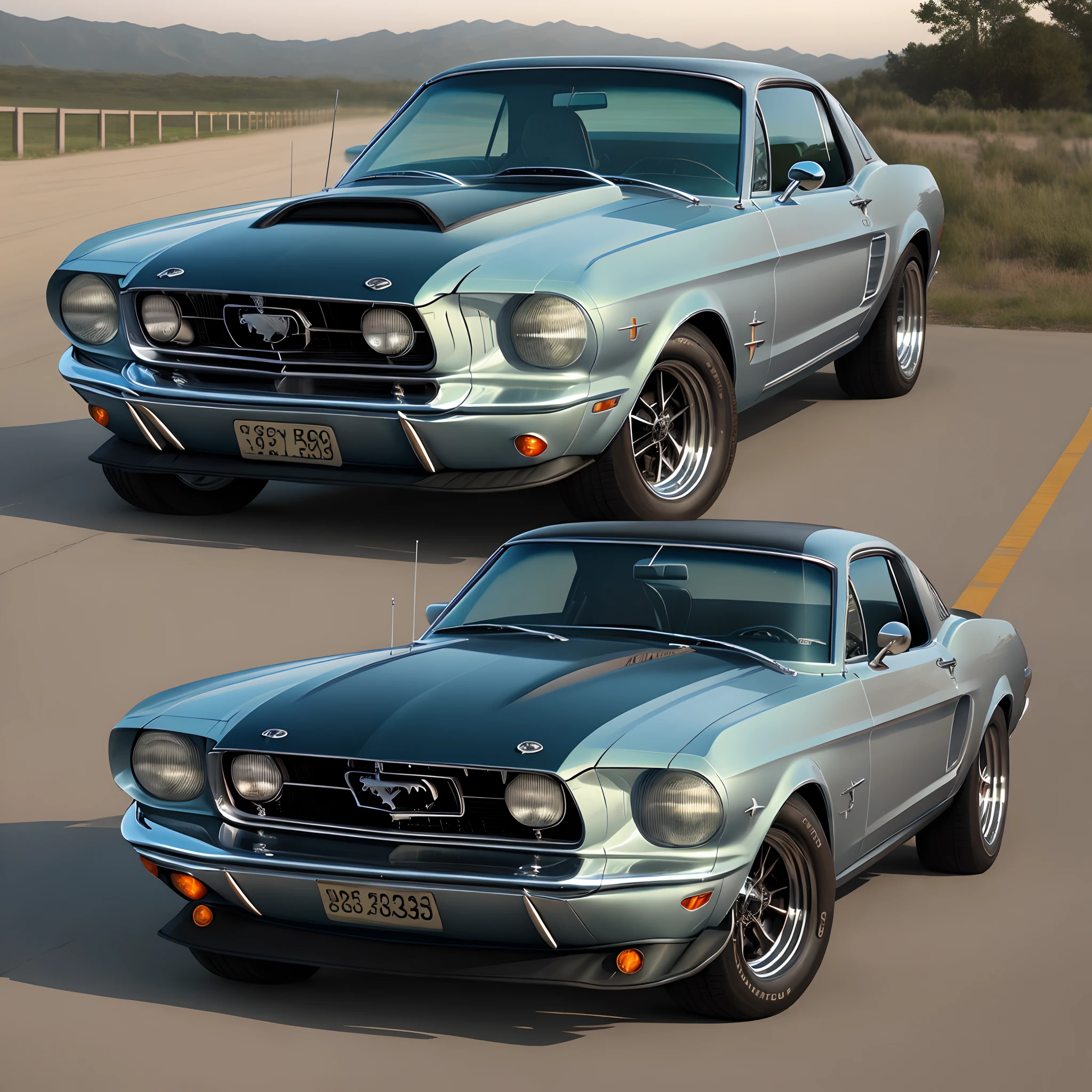 66 mustang