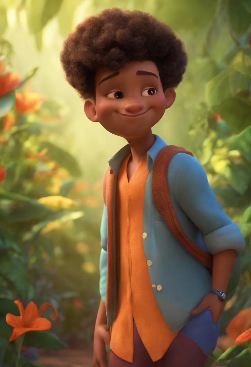 Um personagem gay inspirado no estilo Pixar