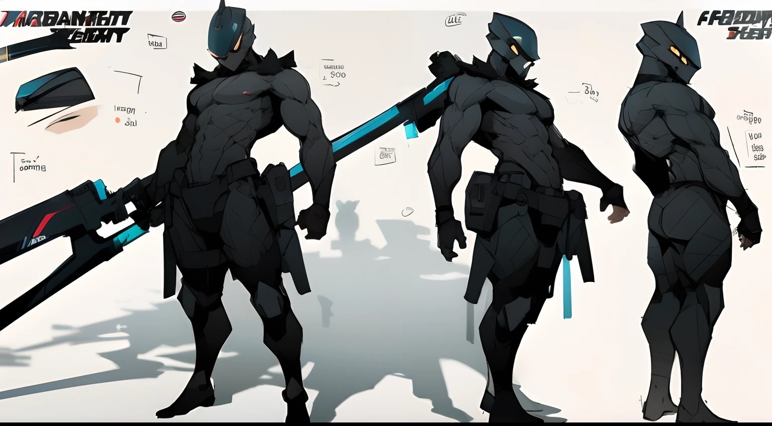 carbon fiber suit, vigilante, dark, sleek design, muscles, padded suit, futuristic, helmet, full body