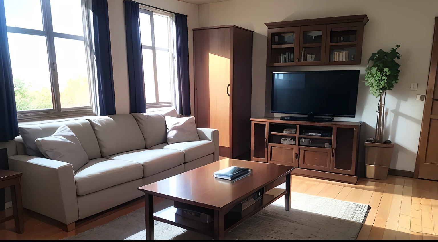 A living room