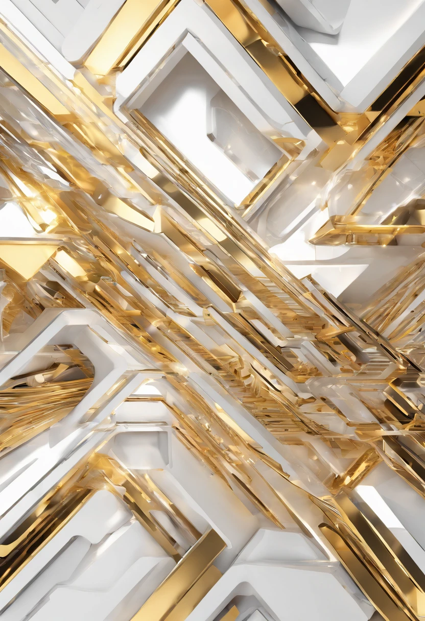 a close up of a gold and white futuristic title with the name MIC 1 EAZY disney style. art deco, c 4 d ", c 4 d style, cinema 4 d art, geometric art deco, rendered in cinema4d, rendered in cinema 4 d, award winning. disney style, central symmetrical composition, new song cover, cinema4d render, cinema 4d render