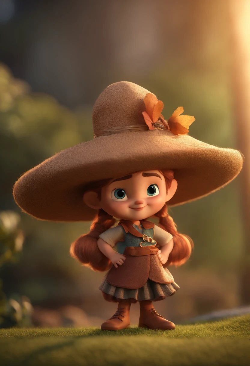 Personagens de desenho animado l, um personagem animado, Caractere estilizado, animation style rendering, 3D estilizado, Arnold Maya render, 3 d render stylized, toon render keyshot, Personagem 3D, Personagem 3D, 3d rendering stylized, 3 d character render, personagem de desenho animado, Personagem de close up, Pose de personagem, (Estilo Pixar) (master part:1.2) (Bokeh) (best quality) (pele detalhada) (textura detalhada) (8k) (argila) (Cinematic lighting) (foco nítido,Senta e vaza a parte superior do corpo