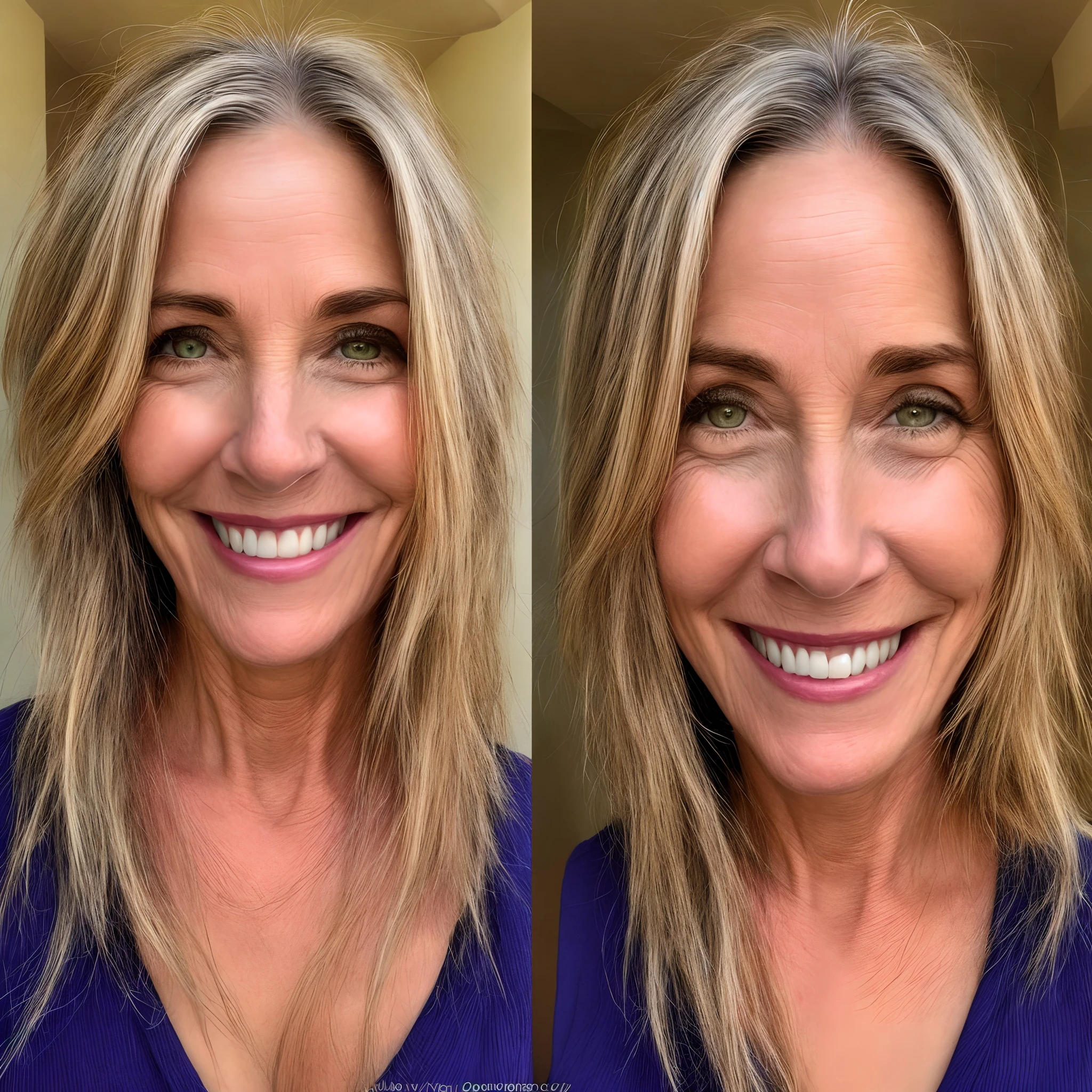 Uma mulher de 30 anos, com cabelos castanhos escuro longo, Rosto redondo, rosto redondo com sorriso encantador, e olhos castanhos escuro e pele morena pixar