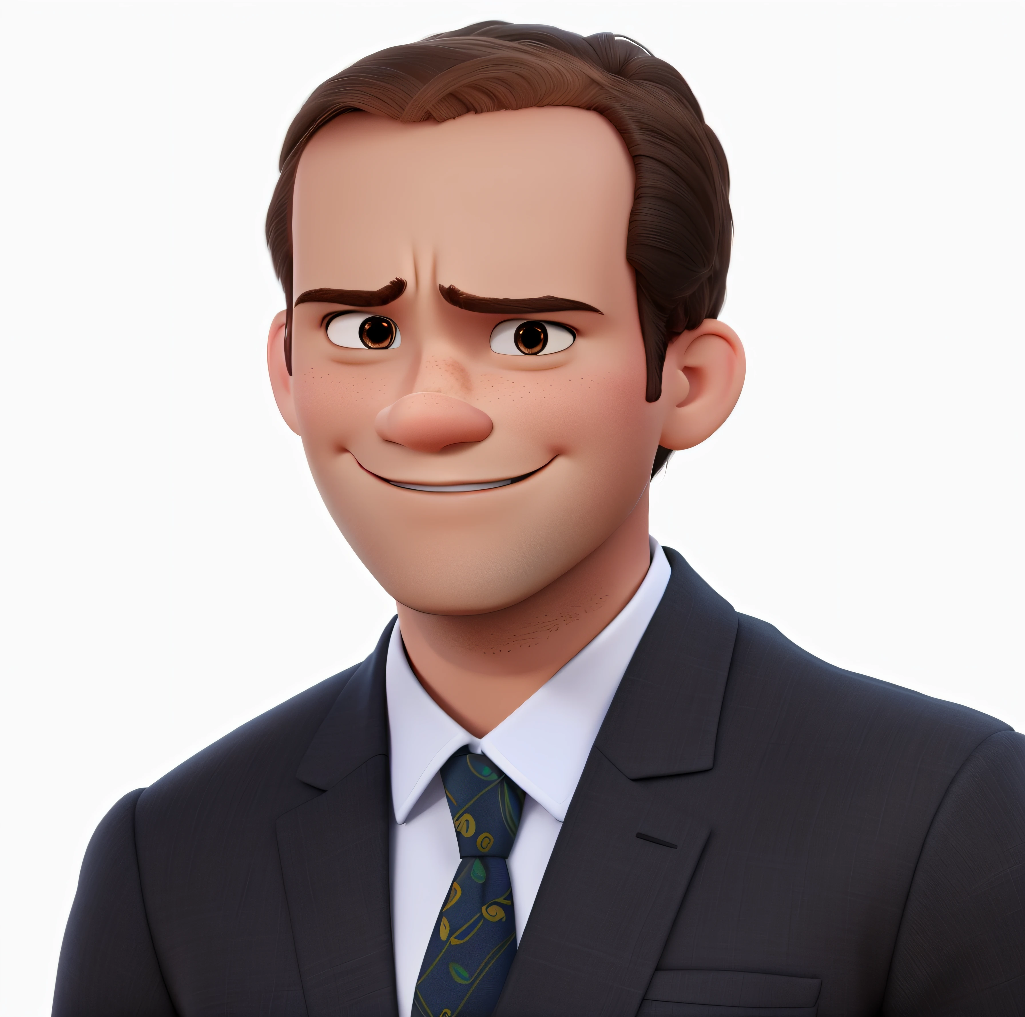 Um homem estilo disney pixar, alta qualidade, melhor qualidade