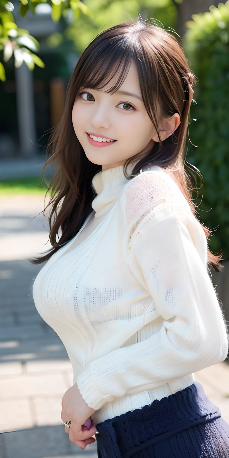 masutepiece, Best Quality,
Ultra-detailed, finely detail, hight resolution, in 8K,
((Photorealsitic:1.4, Raw photography, 超A high resolution,Top image quality: 1.4)),
Wallpaper,
((Perfect whole body configuration1.5)),
Beautiful detailed eyes, Natural Color Lip,
((a serene smile:1.5)),
((Random and cute hairstyles)),
((rather large breasts:1.2)),
((from the front side:1.5)),
((breastsout、under look eyes、breastsout、Mole on the arm:0.9)),
((Random blurry background)),
((Random and cute facial expressions)),,
very detailed and professional lighting、
((Pants are visible:1.5)), Perfect dynamic composition, Beautiful detailed eyes, ((knitted sweater:1.6)),((Wool skirt:1,5)),((Smile,Harajuku)),((Sexy shot looking at camera))