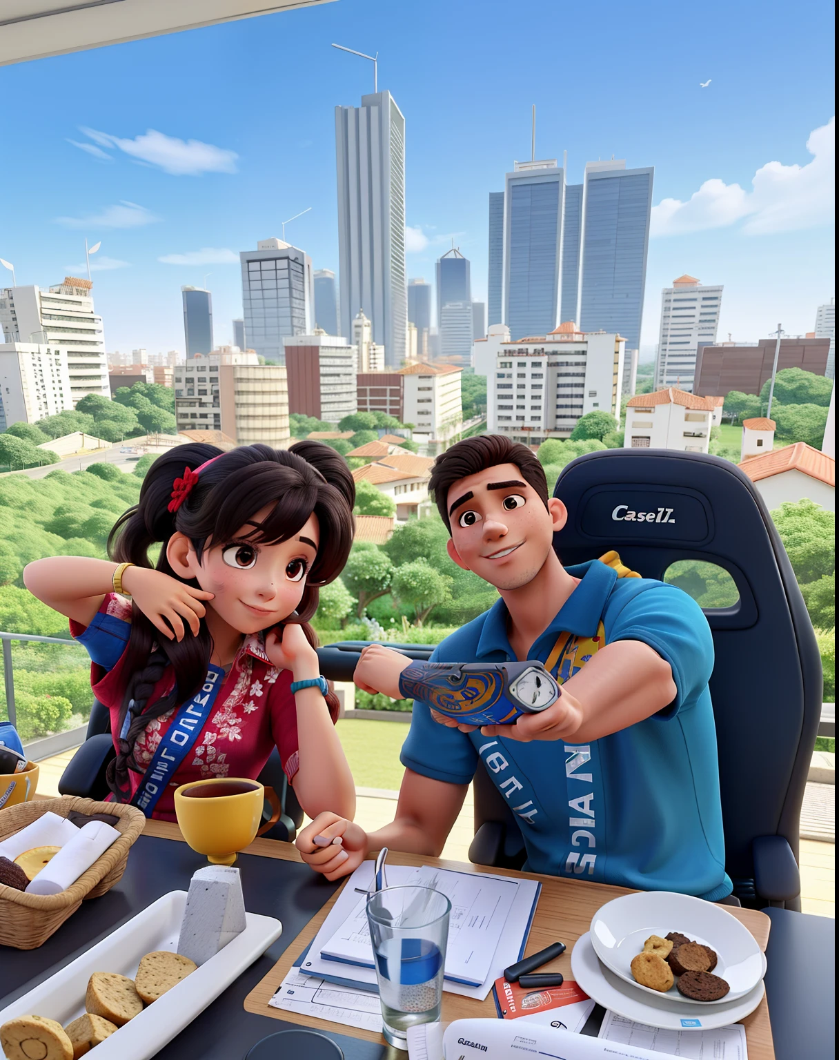 Casal qualidade alta
