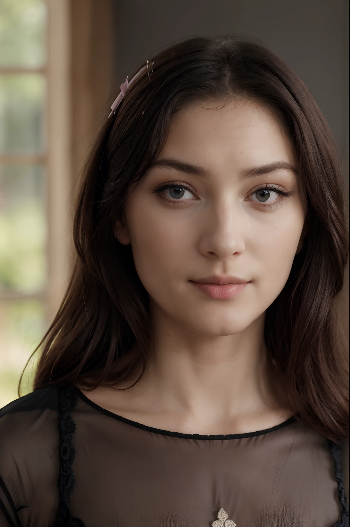((Qualité supérieure、8k、Pièce Masuter:1.3))、1 fille、Sang latino、Belle femme 、(Mettre en évidence les coupes de cheveux、 fourrure 、Transparent noir:1.1、visage hyperdétaillé、Un œil détaillé、Double paupière、corps entieresbienne sous-vêtementbureau 、visage troublé、agréable...