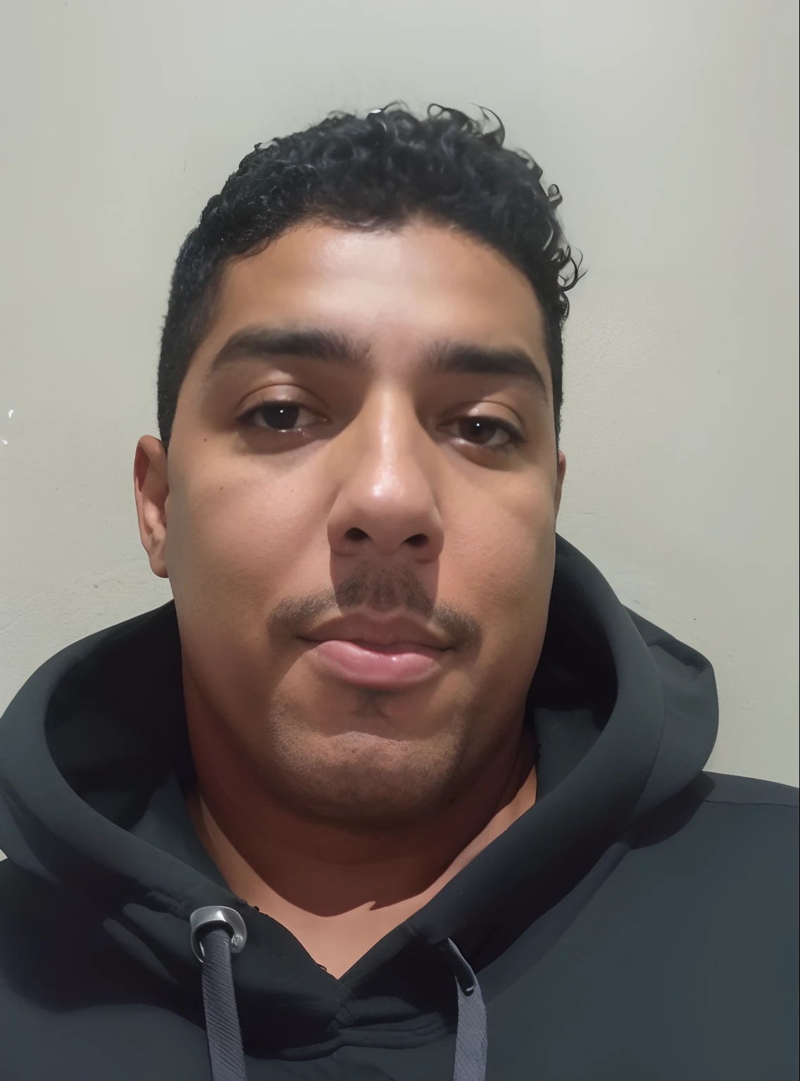 Homem de capuz preto com rosquinha na boca, Ronaldo Luis Nazario de Lima, Jose Miguel Romano Francisca, Eloy Morales, Ronaldo Nazario Fenomeno, cerca de 3 5 anos, andres rios, imagem de perfil, Ronaldo Luis Nazario da Lima, imagem frontal, Foto realista, victor maristane, david rios ferreira