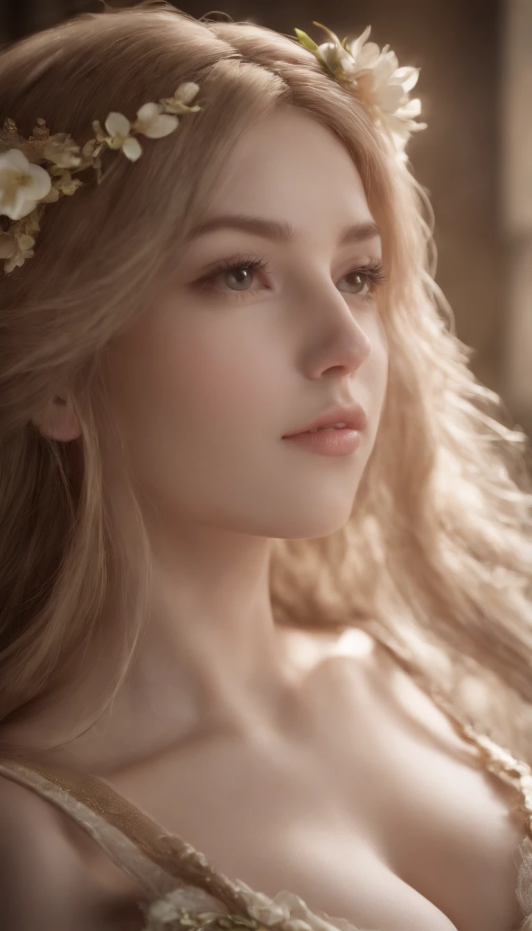ultra detailed complex 3D rendering of a beautiful anime character, Beautiful soft studio light, luz de aro, detalhes vibrantes,luxuoso, renda, hyper-realistic, cabelos azuis, showing private parts with ultra medieval realism of the world, segurando uma espada