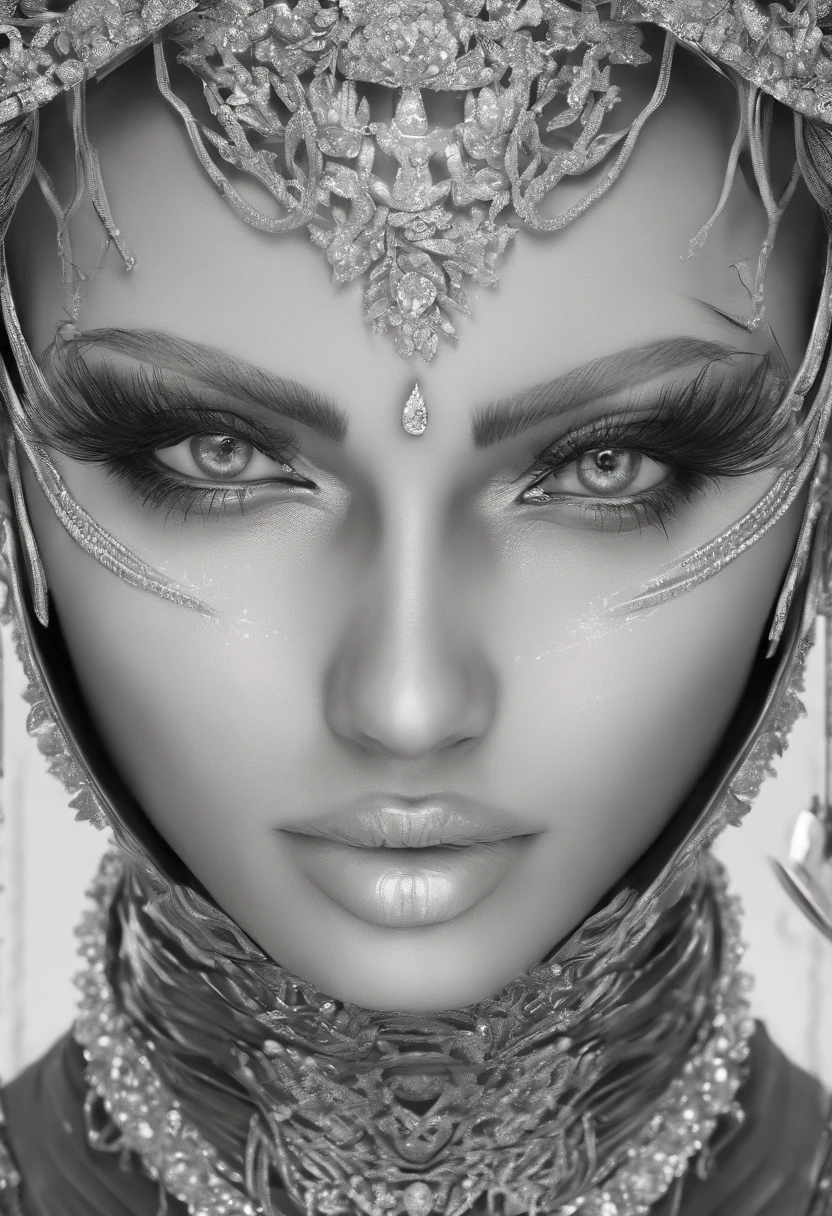 best quality, master part, Peitos grandes, (seios grandes), Textura detalhada da pele, textura de pano detalhada, Rosto detalhado, Super Detalhe, 8k, detalhes intrincados, 1girl, Detalhe Olhos, segurando um cigarro, Venda no olho direito